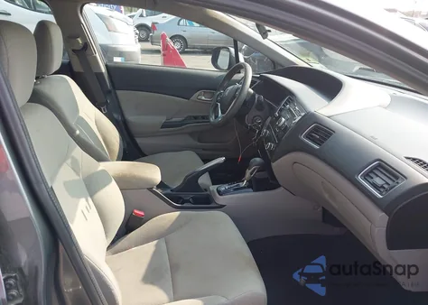 2013 Honda Civic Lx z USA, uszkodzony, nr VIN 19XFB2F52DE201219